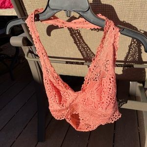 Halter aerie bralette